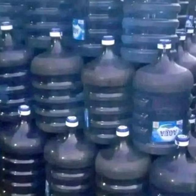 Galon Aqua Asli Kosong Isi 19Leter/Galon Aqua Kosong