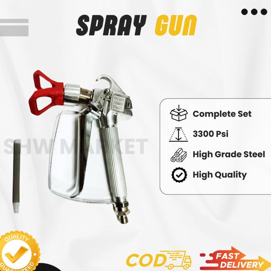 Airless Spray Gun 3300 Psi Pneumatic Painting Spray Gun - 762