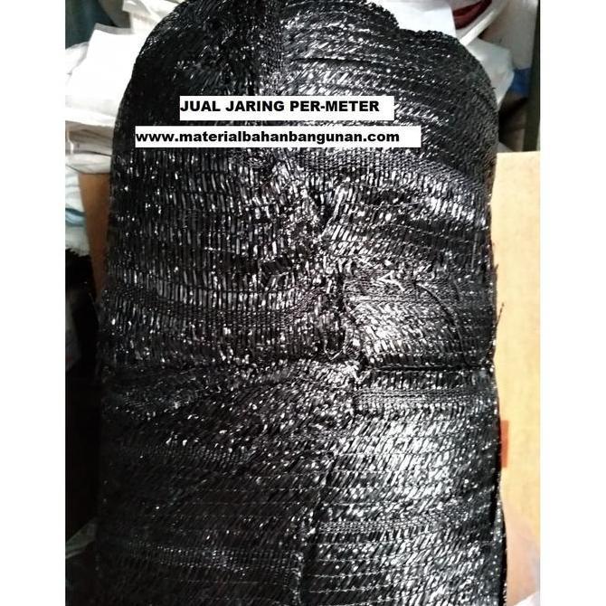 Permeter Waring Rafia Taman Kebun Hitam Tinggi 3 Meter X 1 Meter Kebon Depok