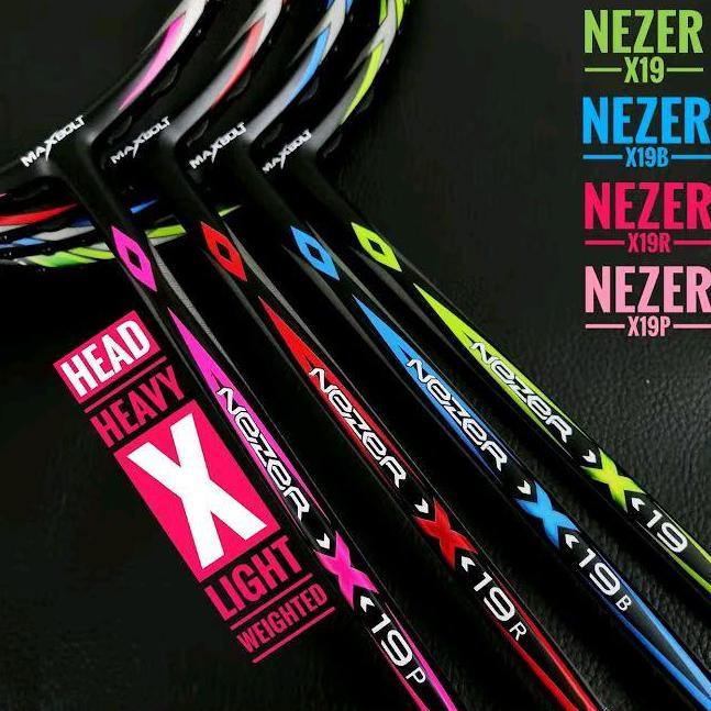 Termurah Raket Maxbolt Nezer X 19 30Lbs Original Badminton