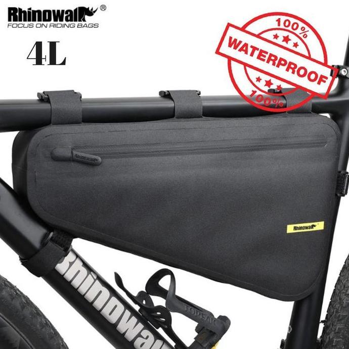 Tas Frame Sepeda Rhinowalk 4L X20654 Bike Frame Bag Roadbike MTB
