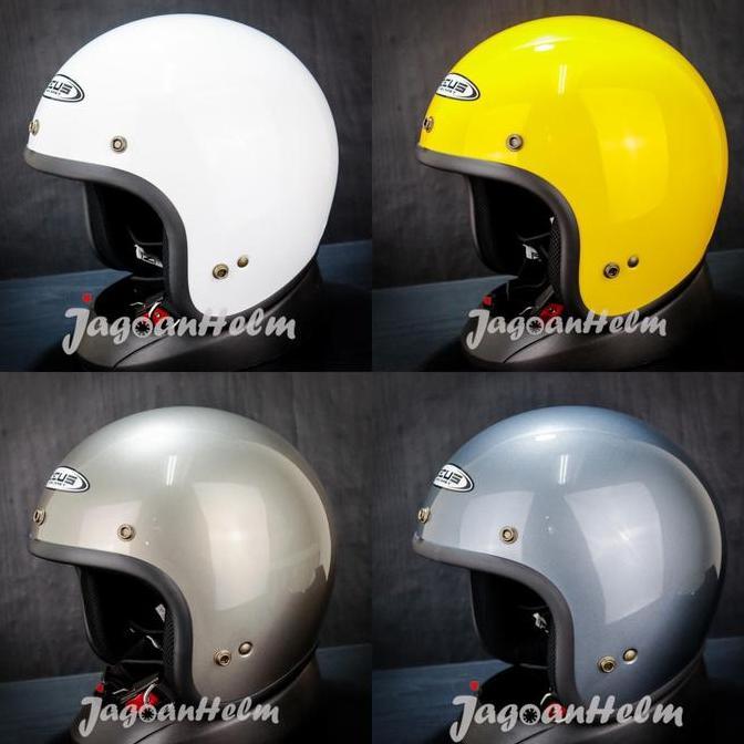 ZEUS HELM ZS385 SOLID ZS-385 - ZEUS385C RETRO CLASSIC