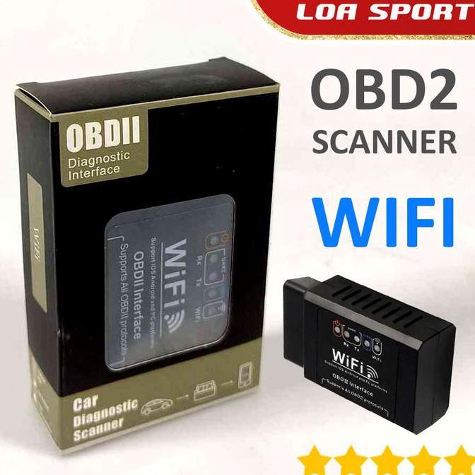 Obd Scanner Obd2 Elm327 Wifi Alat Scan Mobil Car Diagnostic Scanner