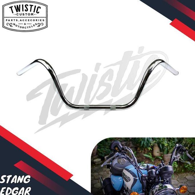 '' STANG MOTOR EDGAR CRUISER CHOPPER BOBBER SR400 XS650 W250 PULLBACK ''