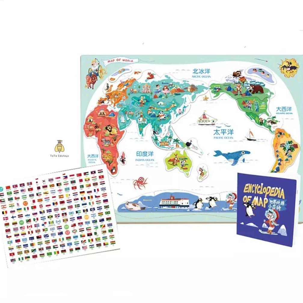 World Map and Flag Tata Edutoys