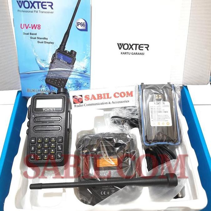 Jual Ht Voxter Uv W8 Ht Dualband Waterproof Terbaru 