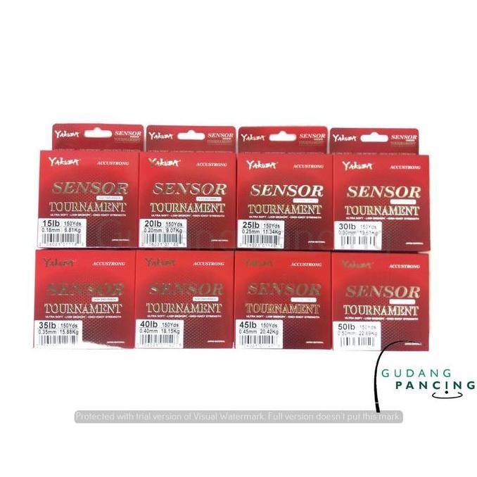 Senar Pancing Yakuza Sensor | Sinori Tournament