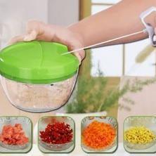 TERBARU Speedy Coper Bawang Tarik Besar Chopper Blender Manual Alat Dapur Sayur Penghancur Bumbu