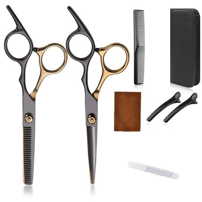 PARANE Alat Gunting Rambut Set Gunting Rambut Peralatan Set Gunting Rambut Salon Profesional