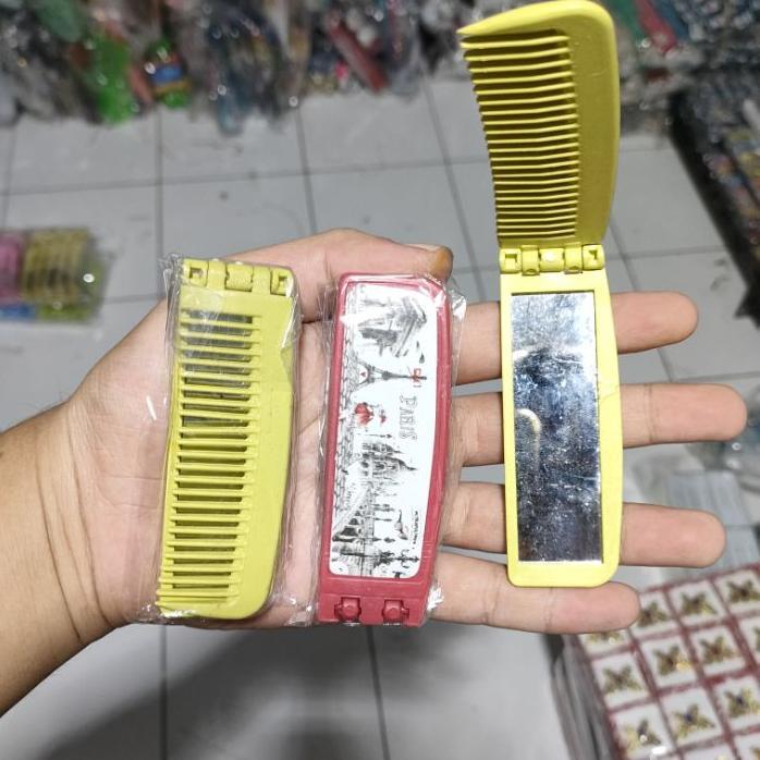 100 Pcs Souvenir Pernikahan Sisir Kaca Lipat Kemas Plastik Souvenir Pernikahan Unik Sovenir Pernikah