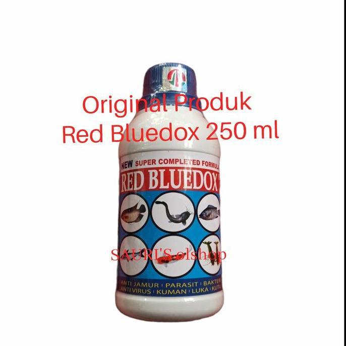 OBAT IKAN KOI LELE NILA RED BLUEDOX 250 ML OBAT ANTI JAMUR