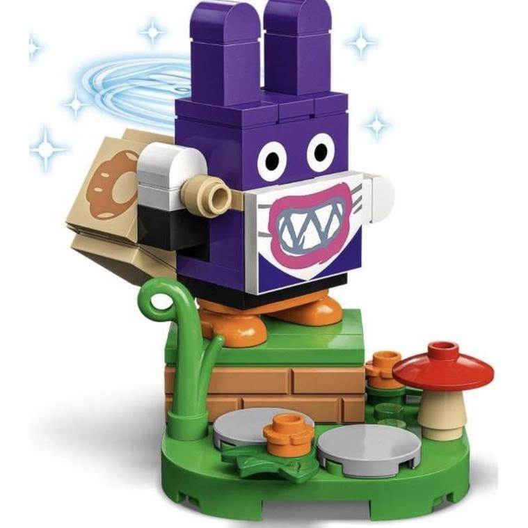 Promo LEGO 71410 Minifigures Nabbit Rabbit Purple Super Mario Luigi Series 5 Diskon