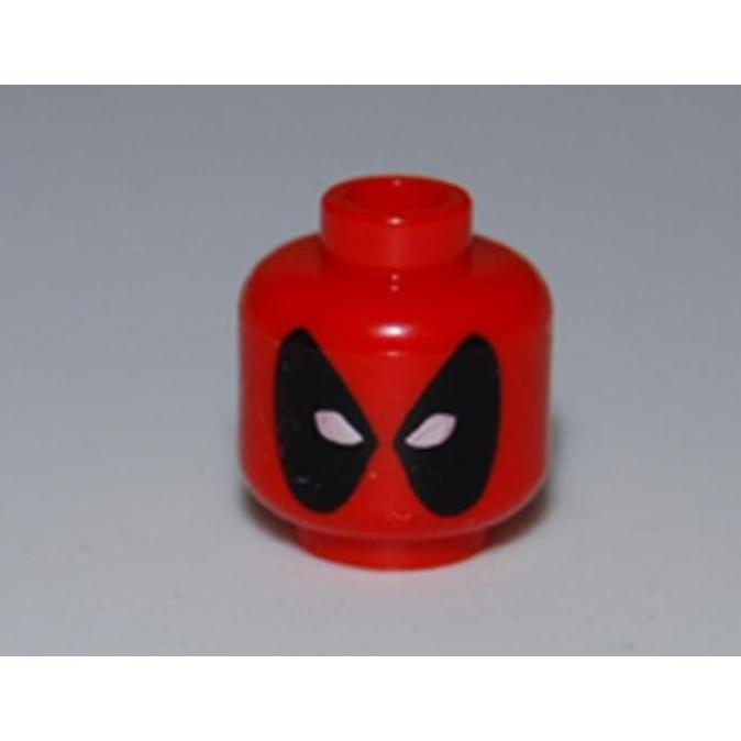 Promo Lego Minifigures Part Red Head Deadpool SH302 6866 Diskon