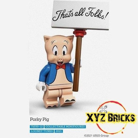 Promo LEGO 71030-12 - Looney Tunes Porky Pig Minifigure Diskon