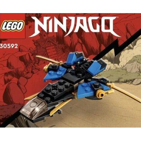 Promo LEGO Ninjago- 30592 Mini Thunder Raider Polybag Ninja Movie Mech Robot Diskon