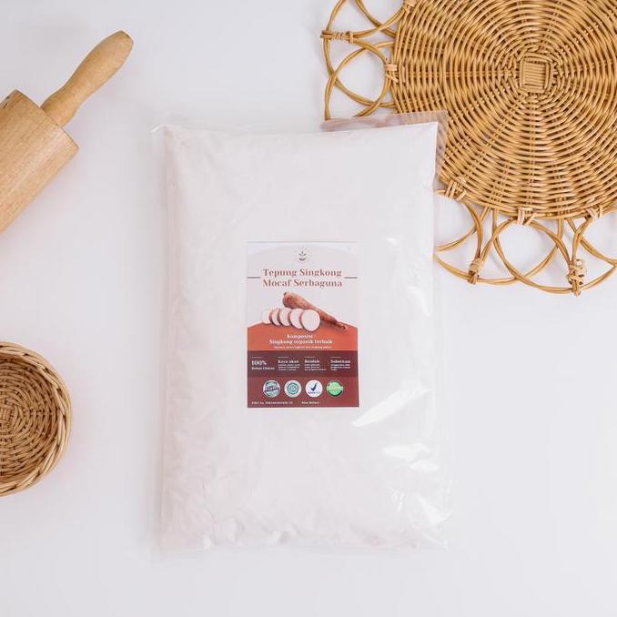 Yuks- Alora Tepung Mocaf 1 Kg - Tepung Mocaf Mokaf Alora - Tepung Singkong