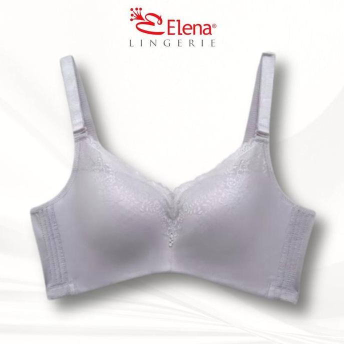 Elena Bra Wanita Cup Sedang Push Up Tanpa Kawat Brukat E S8 2901 Premium Size 34A 36A 38A 40A Bh Bus