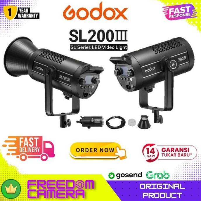 Godox SL200 III LED Video Light SL200 III SL-200III SL-200 III