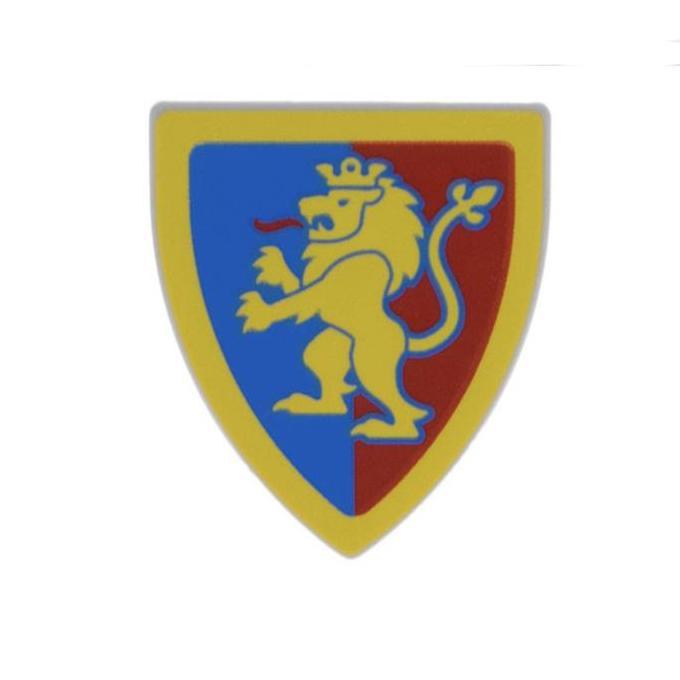 Promo Lego Part Shield Triangular Yellow Lion Knight Castle 3846pb063 10305 Diskon
