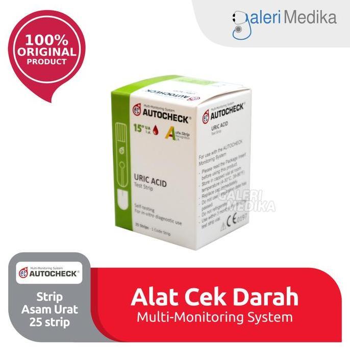 Autocheck - Strip Asam Urat / Strip Cek Asam Urat