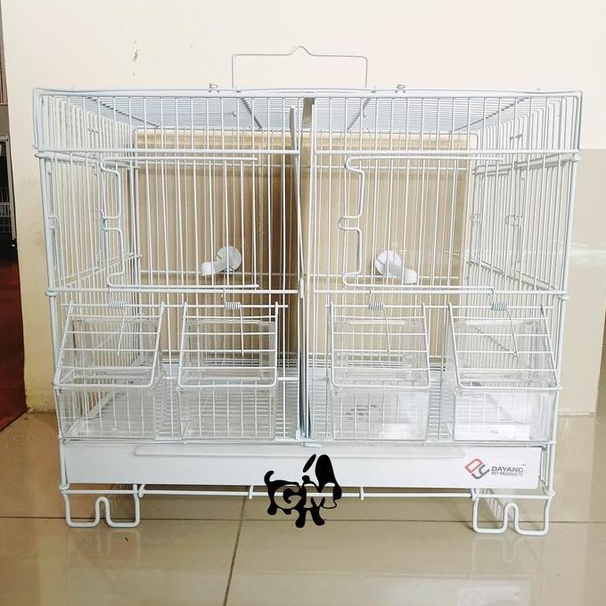 K501 KANDANG BURUNG BESI SEKAT FINCH BLACKSTROUTH DAYANG BIRD CAGE