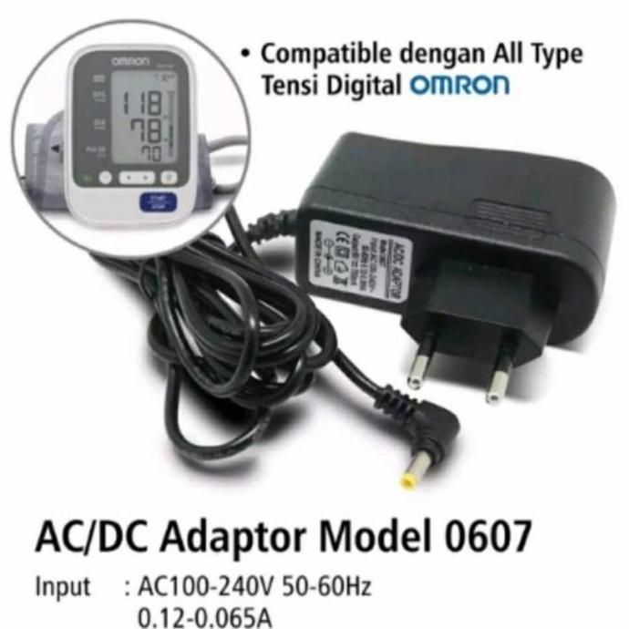 Adaptor tensimeter Omron 6v untuk Omron tensi Hem 8712/7203/7200 omron