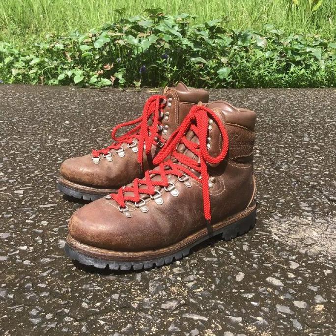 PROMO Sepatu Gunung Kastinger Vibram Vintage Heritage Norwegian Storm Welt Welted Leather Hiking Mou