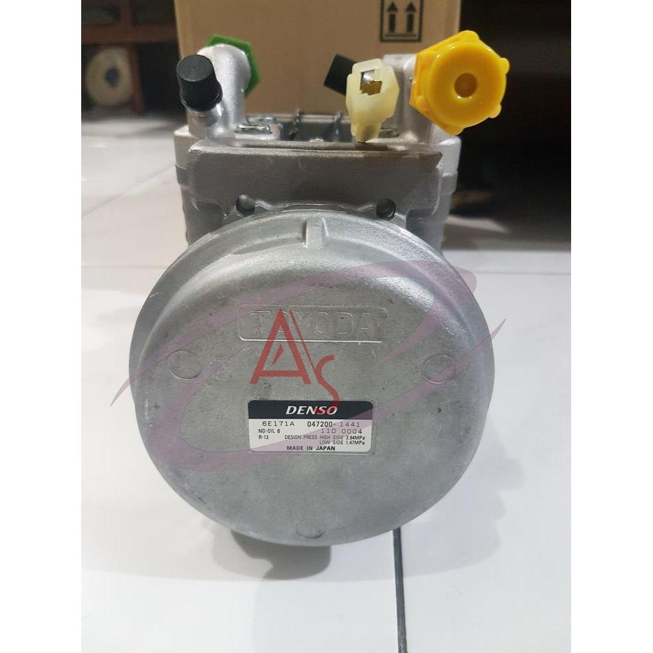 KOMPRESOR COMPRESSOR COMPRESOR AC ISUZU ELF TOYODA ORIGINAL DENSO ORIGINAL DAN TERPERCAYA