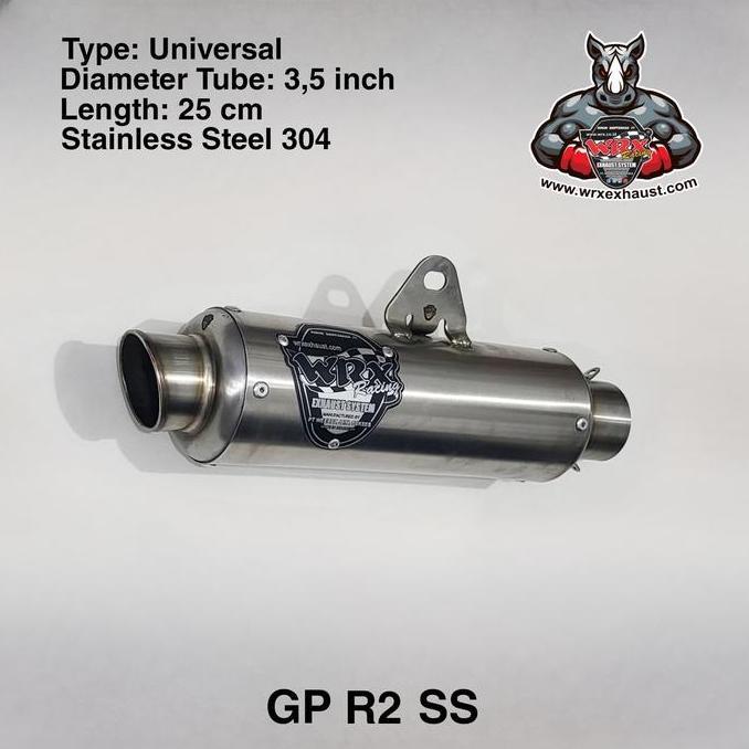 Knalpot WRX Silincer GP R2 SS