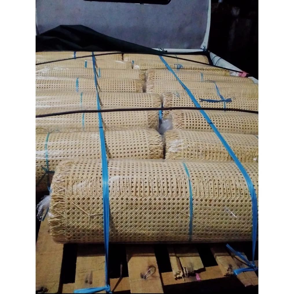 Supersale Rotan - Lembaran Anyaman Rotan Alami / Webbing Rotan
