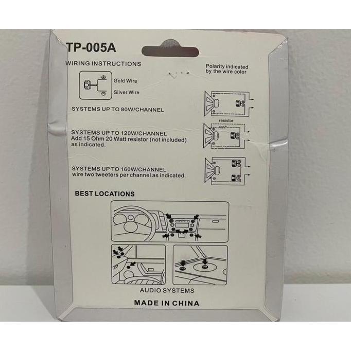 Promo Tweeter Speaker Mobil 500W Twiter Spiker Car Dome Tweter Tp-005A Tp005A Tuiter Speaker Cod