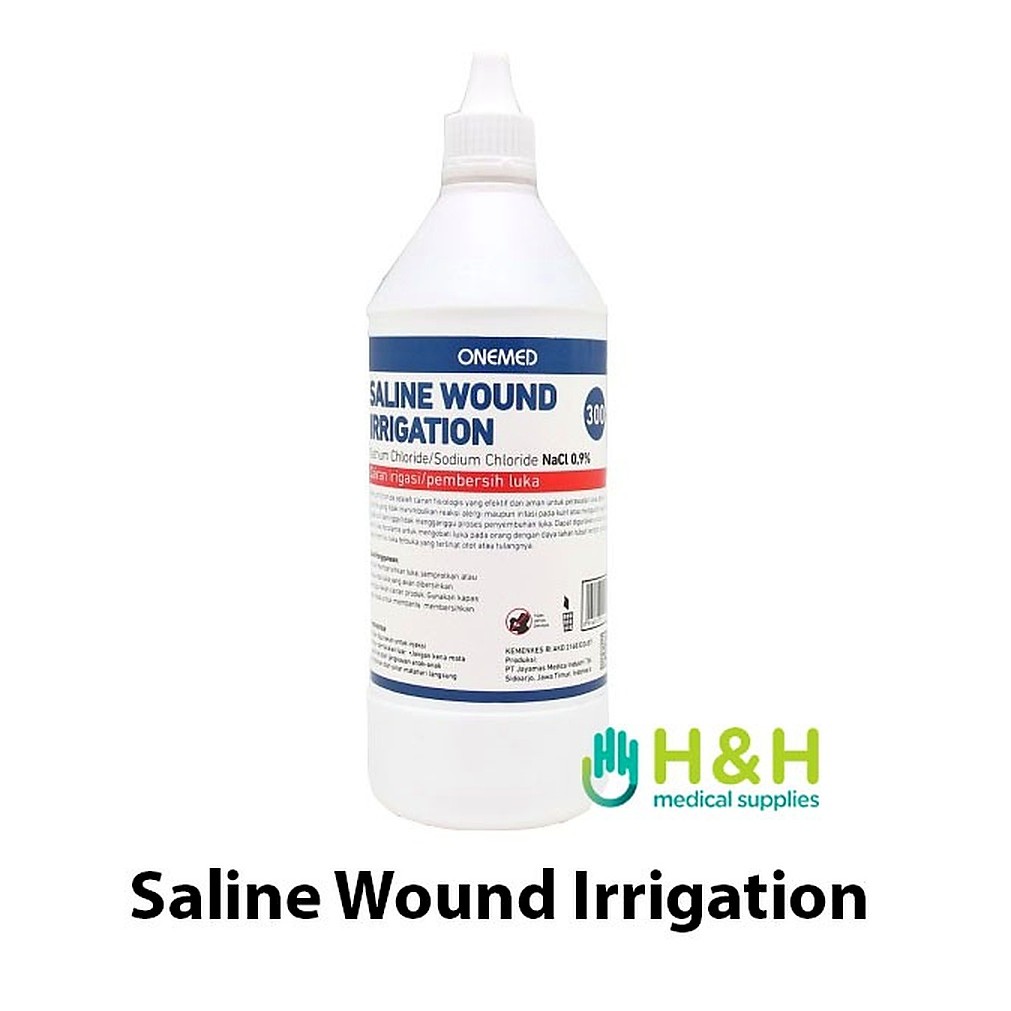 Saline Wound Irrigation / Nacl / Cairan Pembersih Luka / Cairan Irigasi