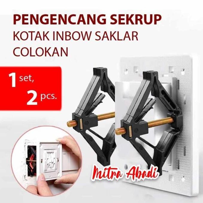 Pengencang Sekrup Kotak Inbow Saklar Colokan / Wall Mount Switch Box Repair Tool