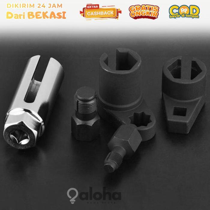 ALHM - 5pcs Kunci Oksigen Sensor / Kunci O2 Sensor / Kunci Sensor Oksigen / Soket Sensor Oksigen Ala
