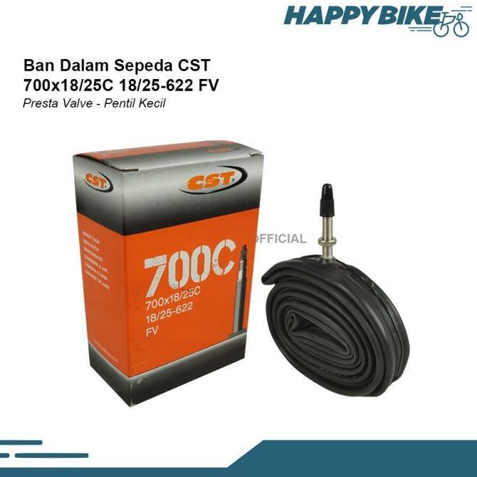 Promo CST Ban Dalam Sepeda Roadbike 700 x 18/25 40mm FV Bicycle Inner Tires Diskon