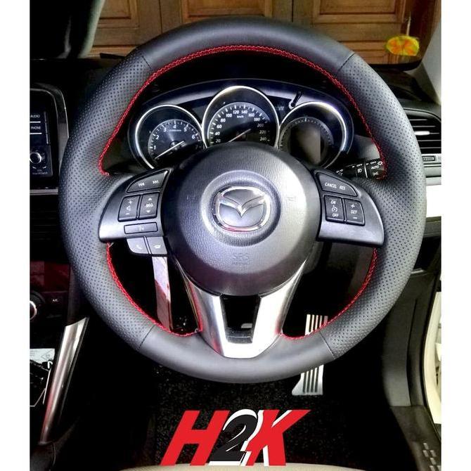 Cover Steer Mazda CX5 - Cover Steering Kulit - Leather - Mazda CX5