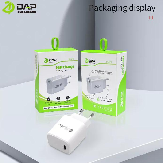 PpMo - DAP D-AP3 Type C PD20W Adaptor DAP D-AP3 Usb C PD20W