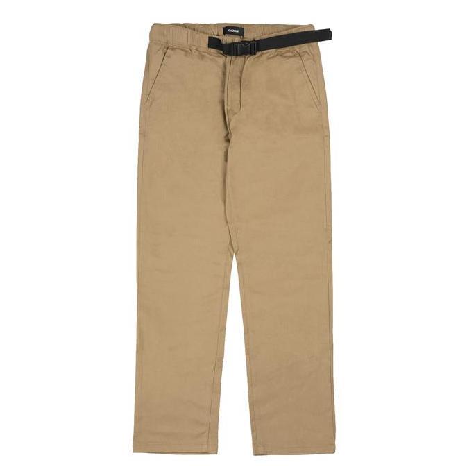 Gozeal | Longpants Chino - Frans Khaki | Celana Panjang Casual | Pria Wanita Uni
