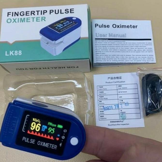 oxymeter oximeter saturasi oksigen pulse fingertrip