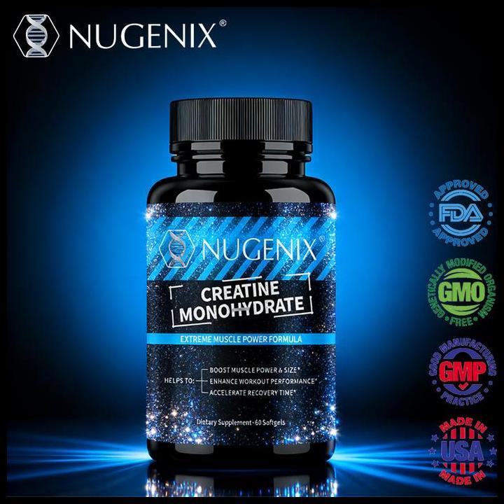 Terbaru Nugenix Creatine, Dukung Kekuatan & Daya Tahan, Tingkatkan Performa Latihan