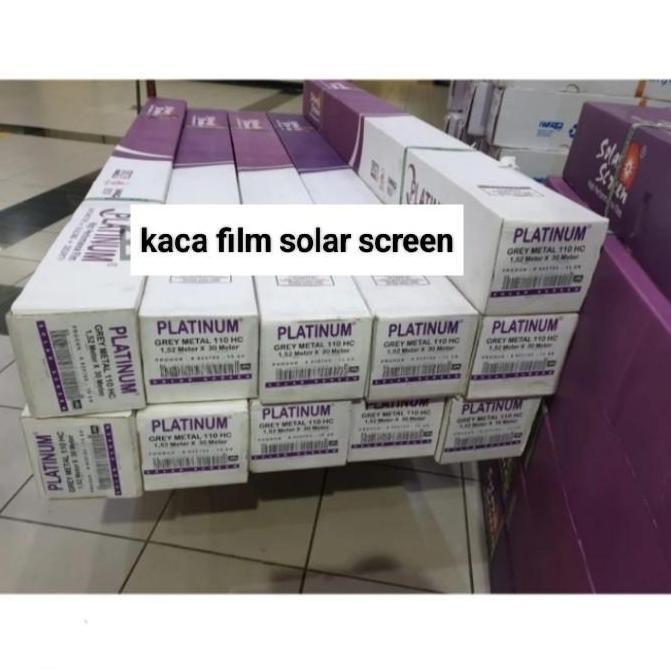 NEW kaca film solar screen platinum series/kaca film mobil - Black Vision