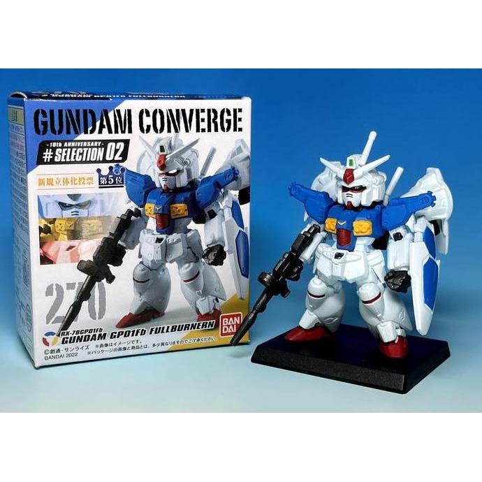 FW GUNDAM CONVERGE #SELECTION 02 [0083] #270 RX-78 GP01Fb Full Burnern