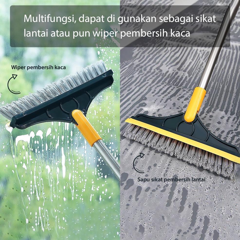 Value Pack [Best Seller] Masterhome Sikat Dorong Kamar Mandi | Sikat Toilet 2In1 | Sikat Lantai Kama
