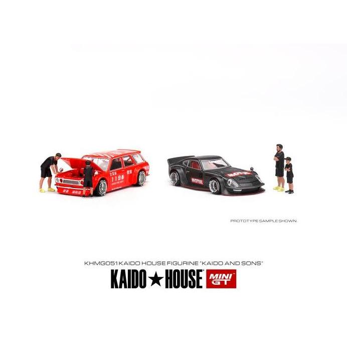KHMG051 MINIGT KAIDO HOUSE FIGURINE KAIDO & SONS DIECAST FIGURE