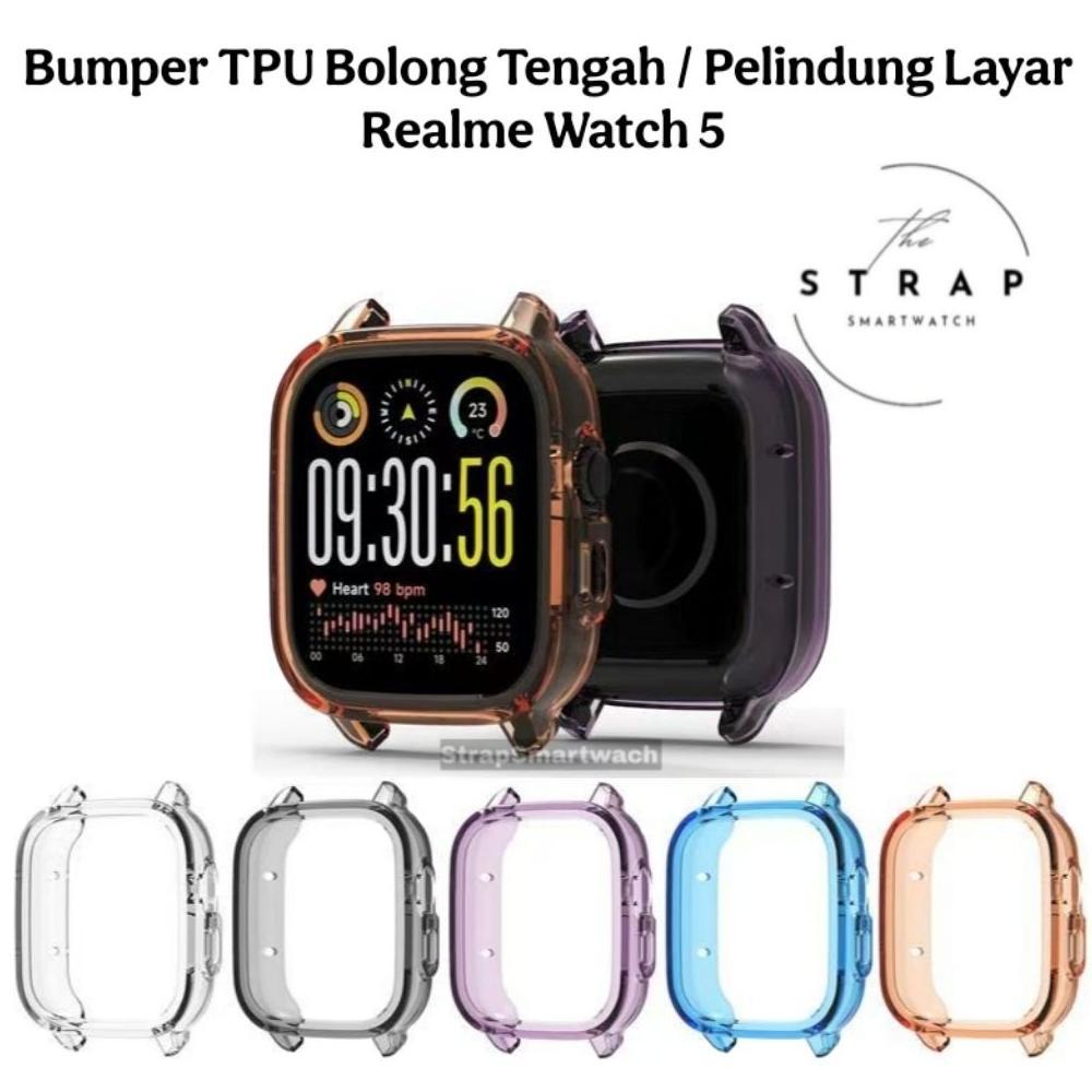 HOT DEALS Bumper TPU Realme Watch 5 / Case Bolong Tengah Realme Watch 5