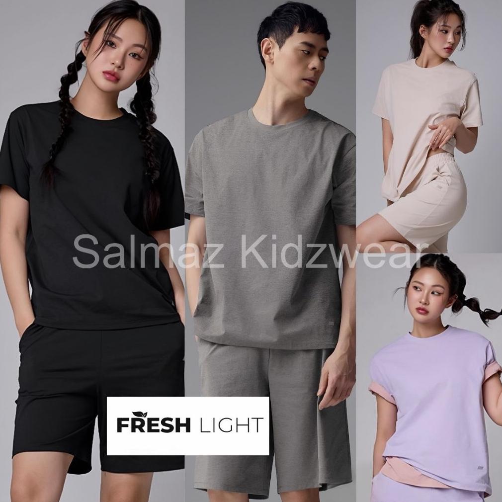 Kaos Wanita Pria Dewasa Lengan Pendek Quick Dry Anti Bau STL