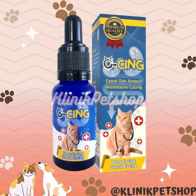 Meow- Ocing - O-Cing Obat Kucing Anti Cacing Herbal Ampuh