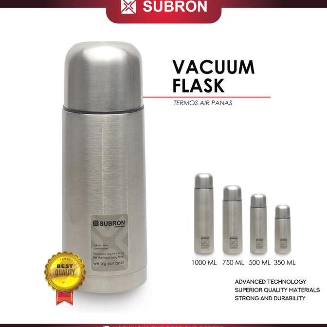 SUBRON Vacuum Flask Termos Air Panas 750ML/1000ML Stainless