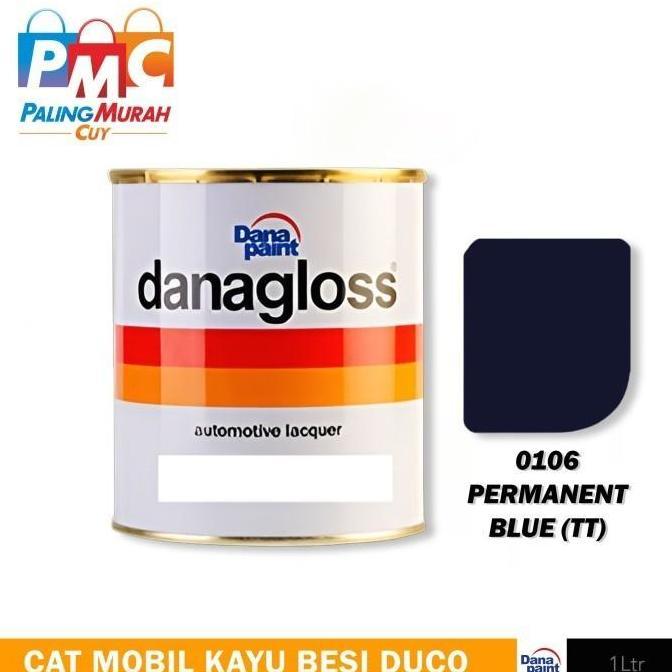 DANAGLOSS NC 0106 PERMANENT BLUE - Cat Mobil Kayu Besi Duco