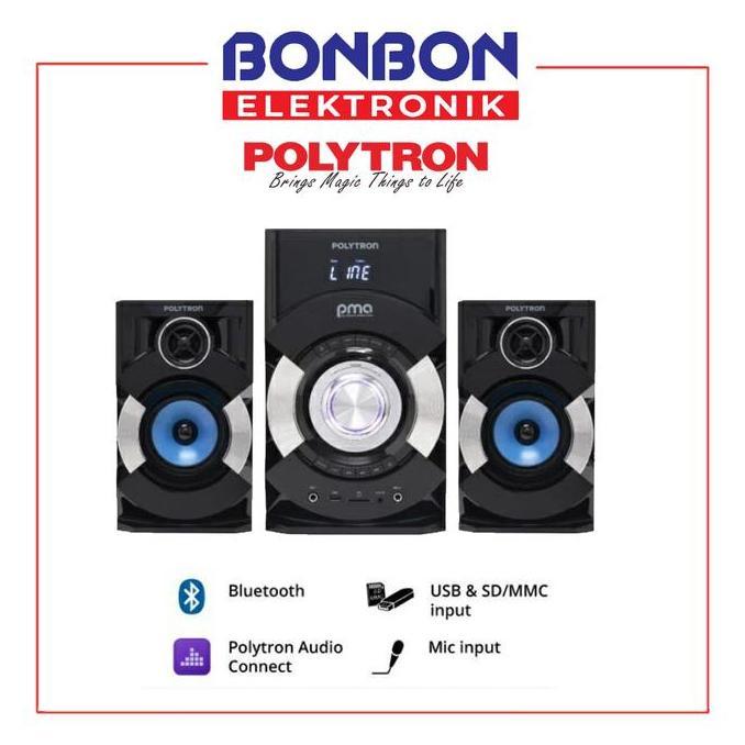 POLYTRON SPEAKER BLUETOOTH PMA 9507 / PMA9507 MURAH